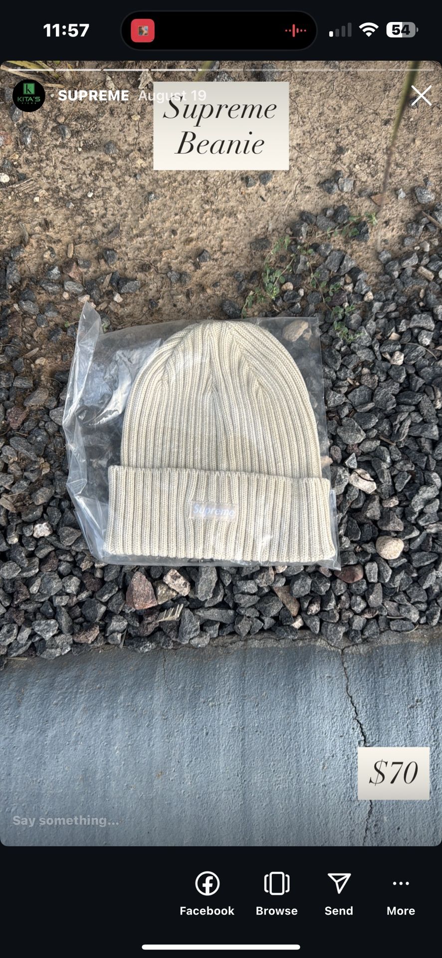 Supreme Beanie