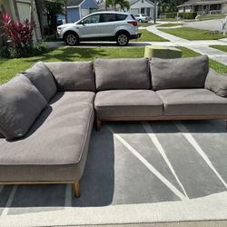 Grey Sectional Free Delivery 