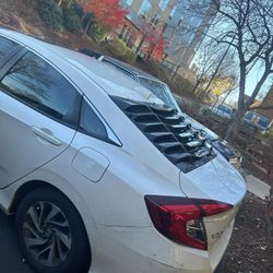 Carbon Fiber Rear/side Window Louver