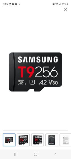 Samsung T9 256GB MicroSDXC Card - Brand New / Sealed