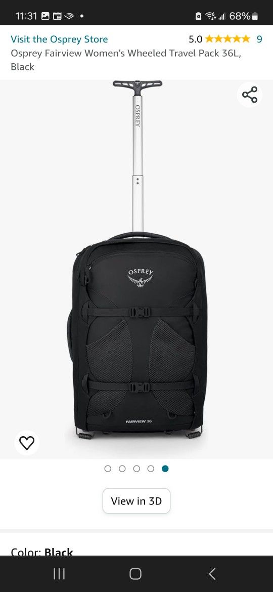 Osprey Fairview Travel Backpack