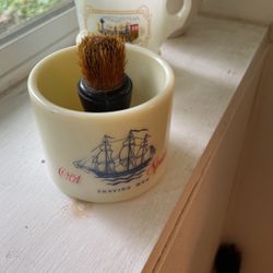 Early American Shaving Mug 
