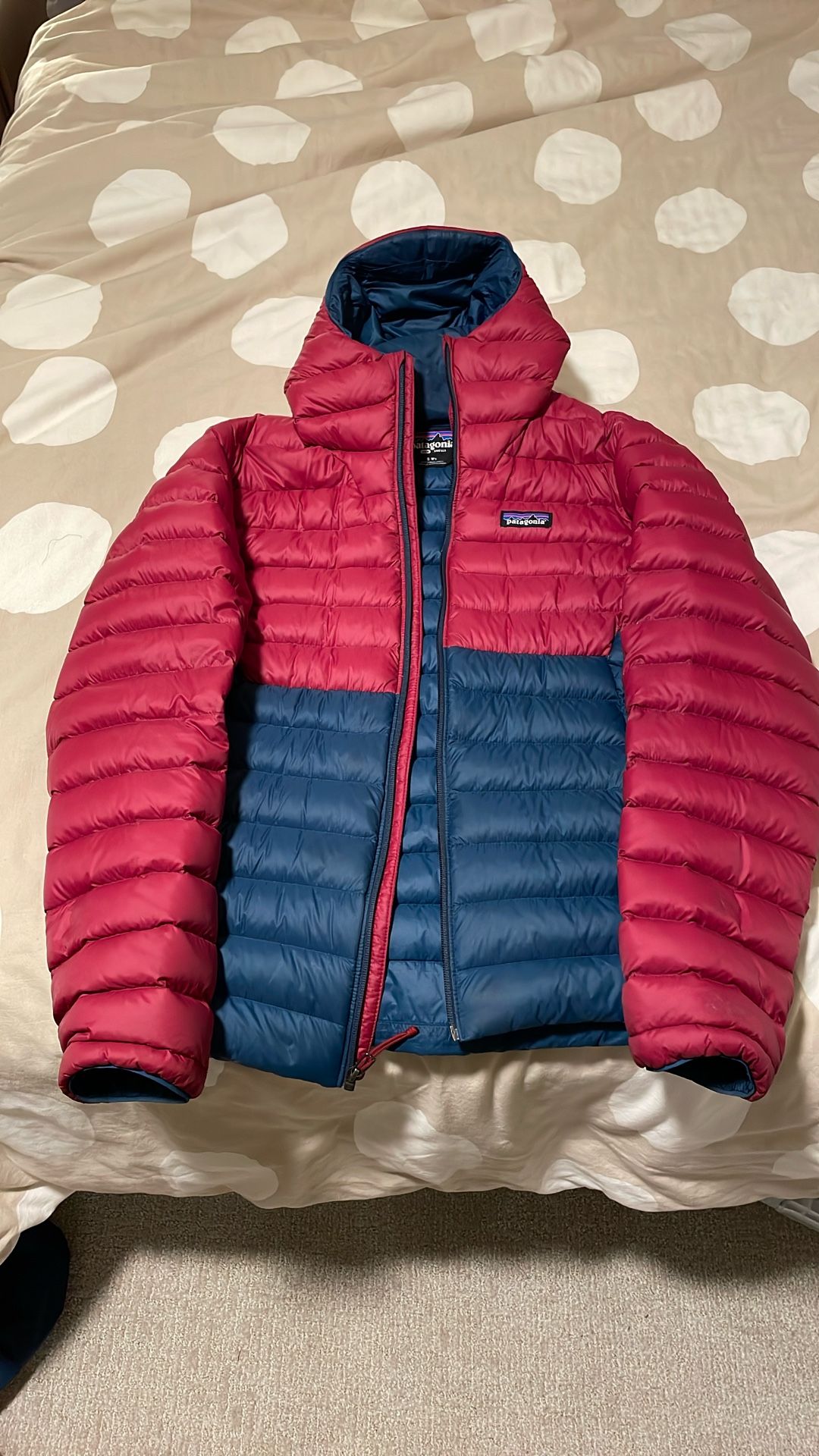 Men’s Patagonia Down Sweater Hoodie Small (Like New)