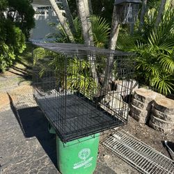 Large dog cage