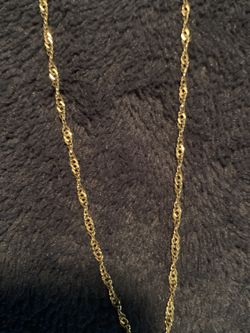 14k rope chain