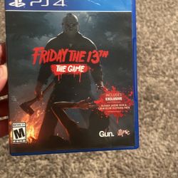 Friday The 13 PS4 Game