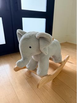 Pottery Barn Elephant Rocker for Nursery