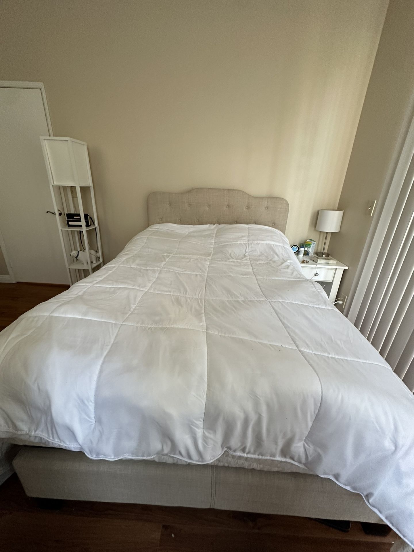 Bed Frame and Mattress