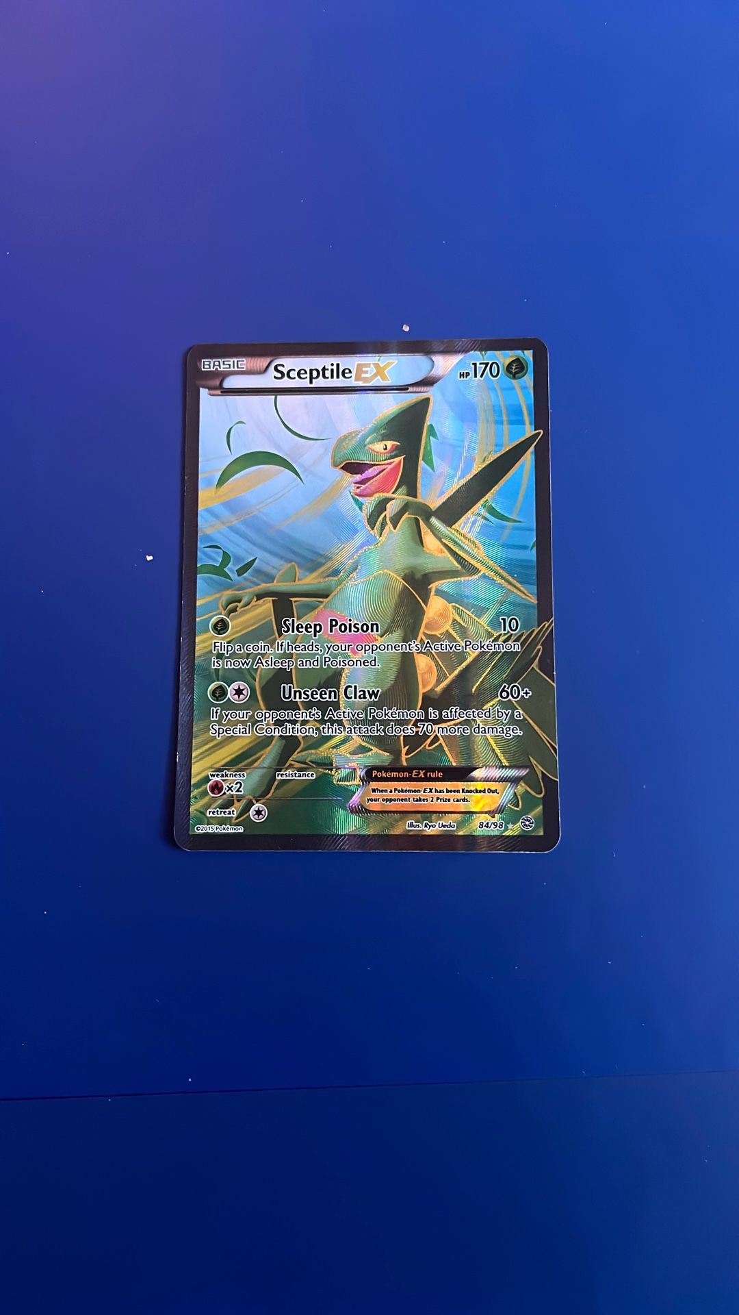 Sceptile EX (84 full Art)