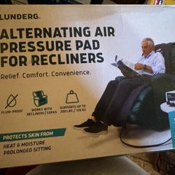 Lunderg Alternating Air Pressure Pad for Recliner Chair, Pressure Relief Cushion