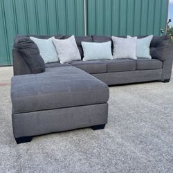 *Free Delivery* Ashley Furniture Gray Sectional Couch Sofa