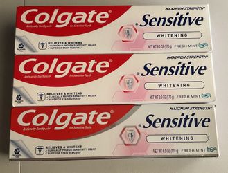 Colgate Sensitive Toothpaste $10