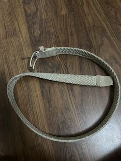 Malbon Golf Belt White