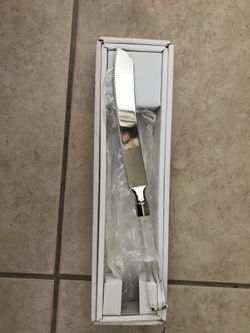Lenox wedding cake knife