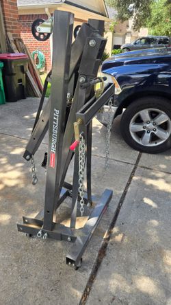 Engine hoist and load leveler