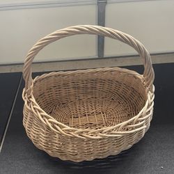 Large Wooden Basket