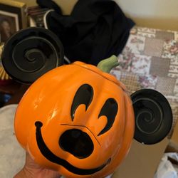 Mickey Pumpkin Canister 