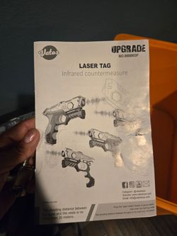 Infrared laser tag set