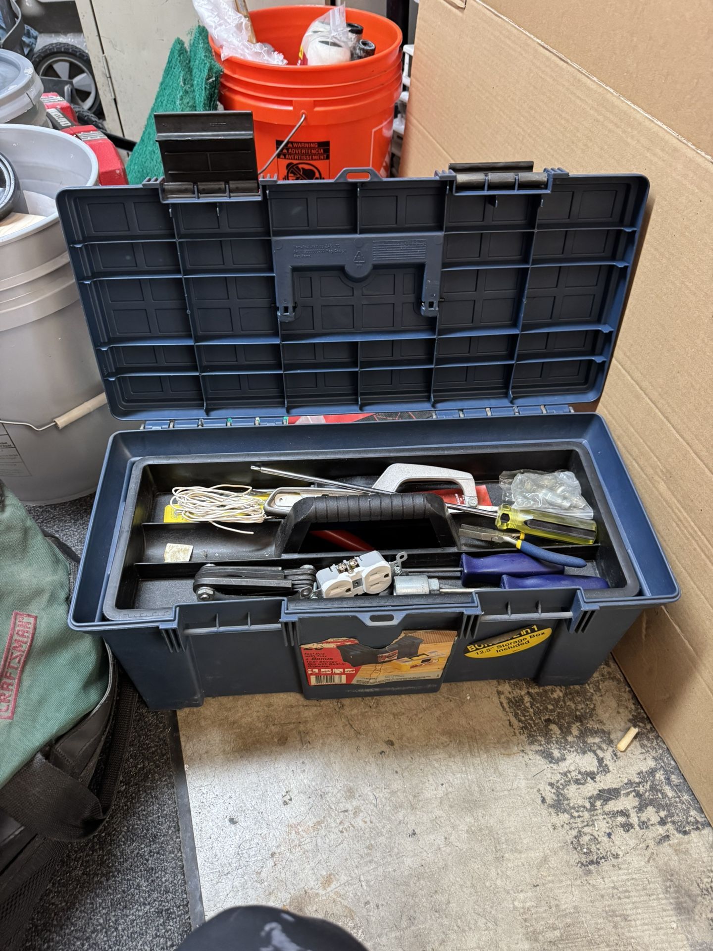 Tools + Bag + Box