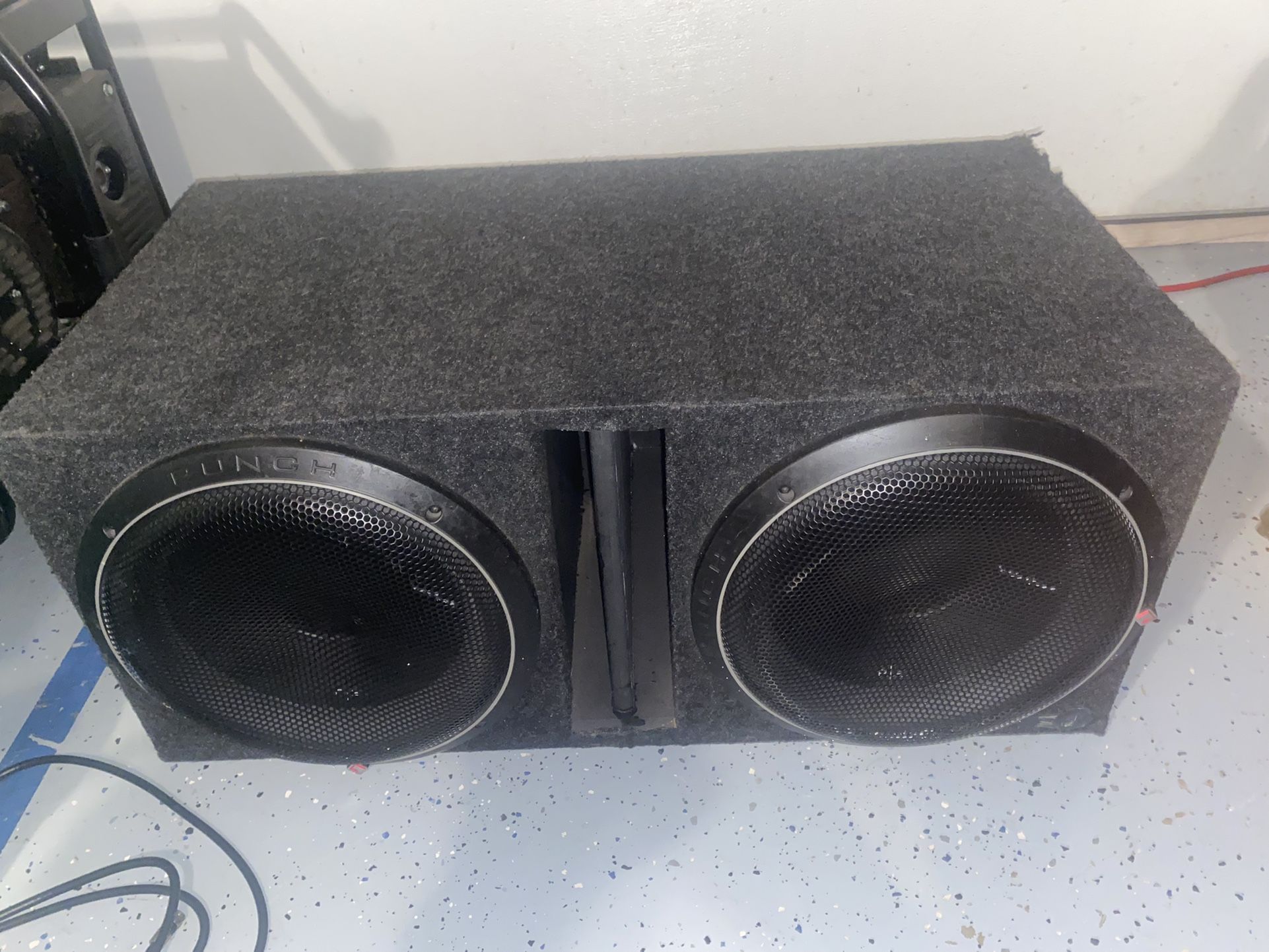 Subwoofers And Amp
