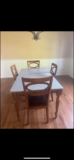 Marble table