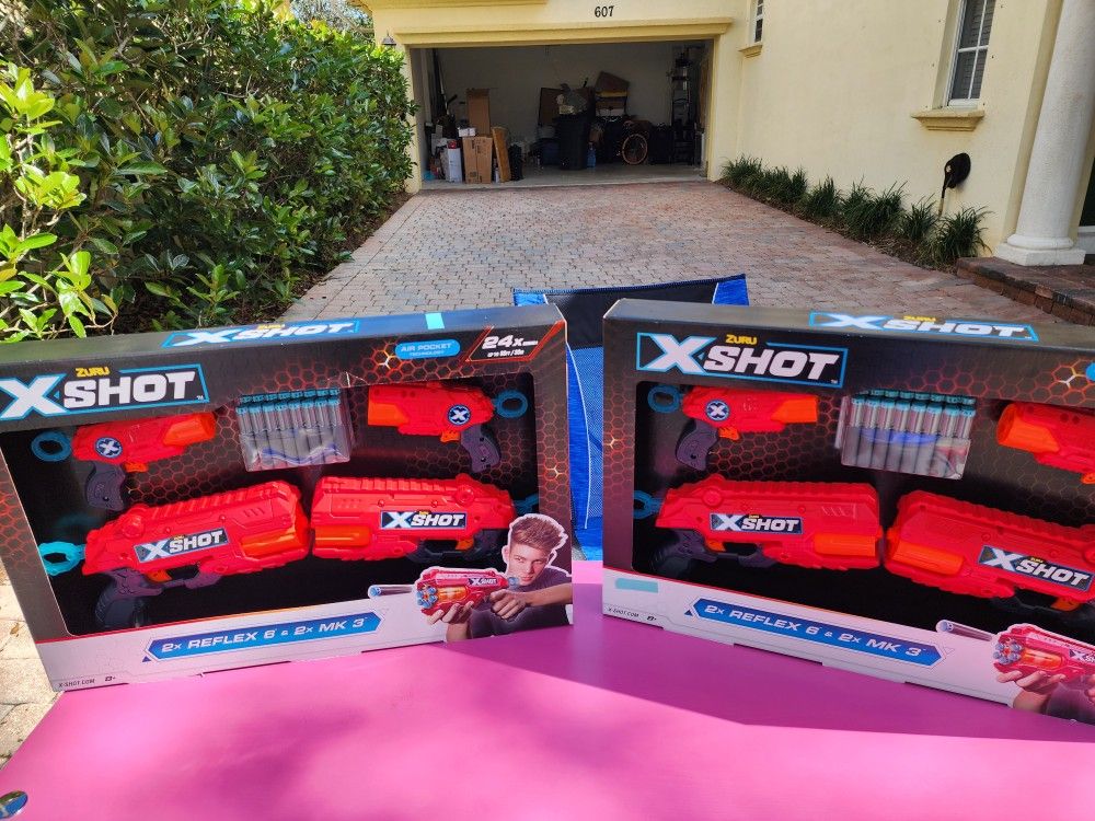 Xshot Nerf Guns By Zuru