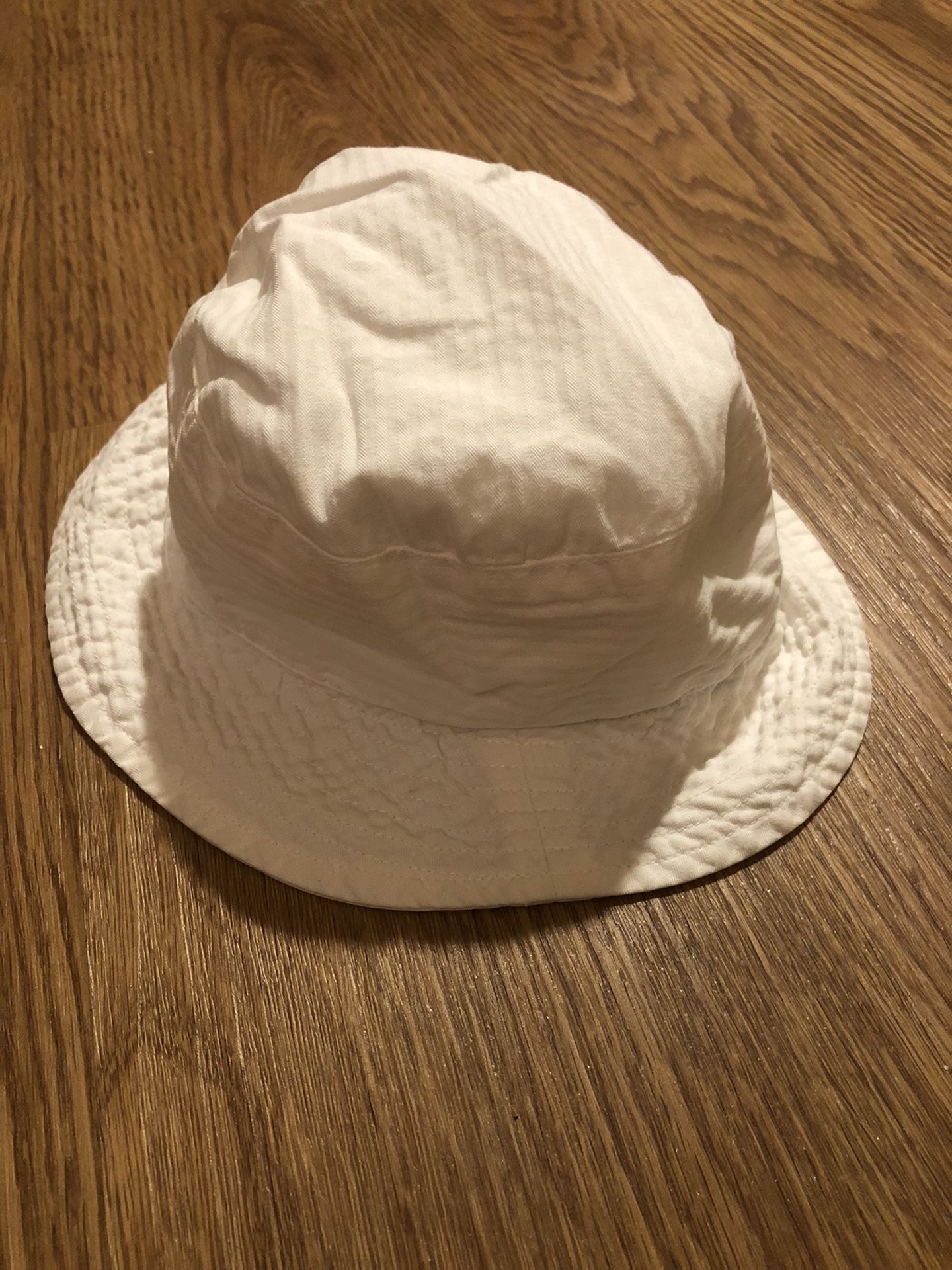 Baby Infant Boy White Hat 12-18 Months