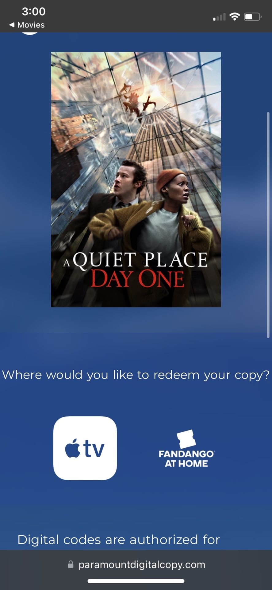A Quiet Place Day One