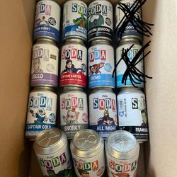 Funko Pop Soda Lot COMMONS