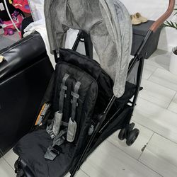 Compact Double Stroller