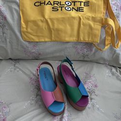 Charlotte Stone platforms Size 7
