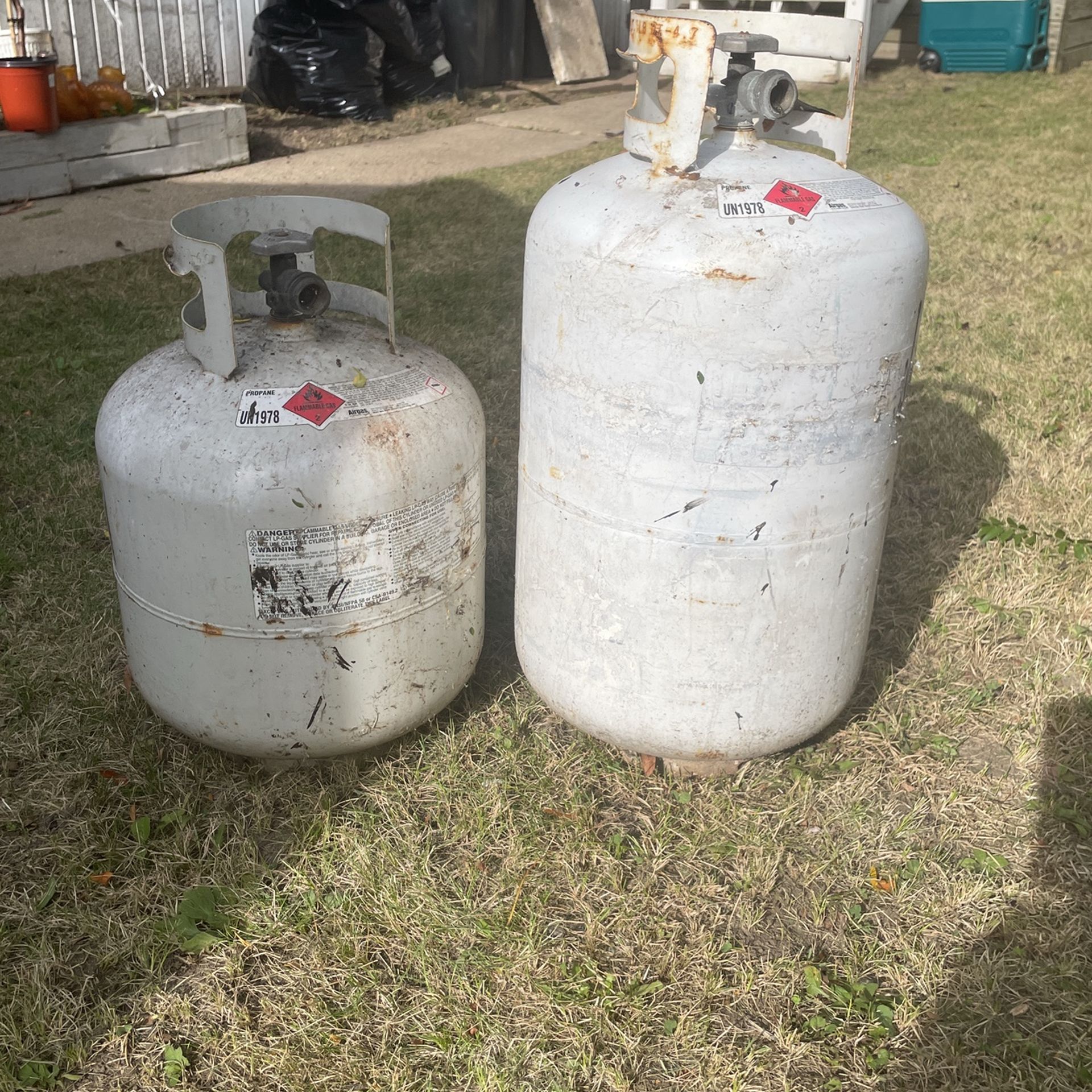 Both Propane Tank For $ 50