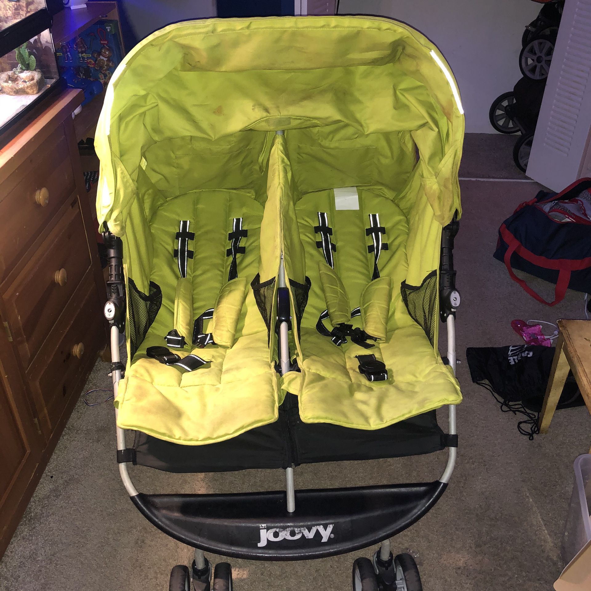 Joovy Scooter Double Stroller And Tula Baby Carrier