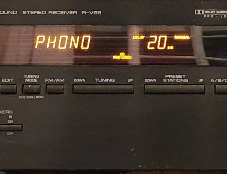 Yamaha R V98 vintage Natural Sound AV receiver