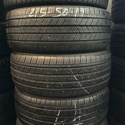 Set Of Michelin 215/50R17 Tires