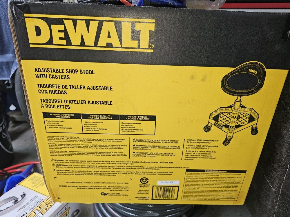 Dewalt Shop Stool