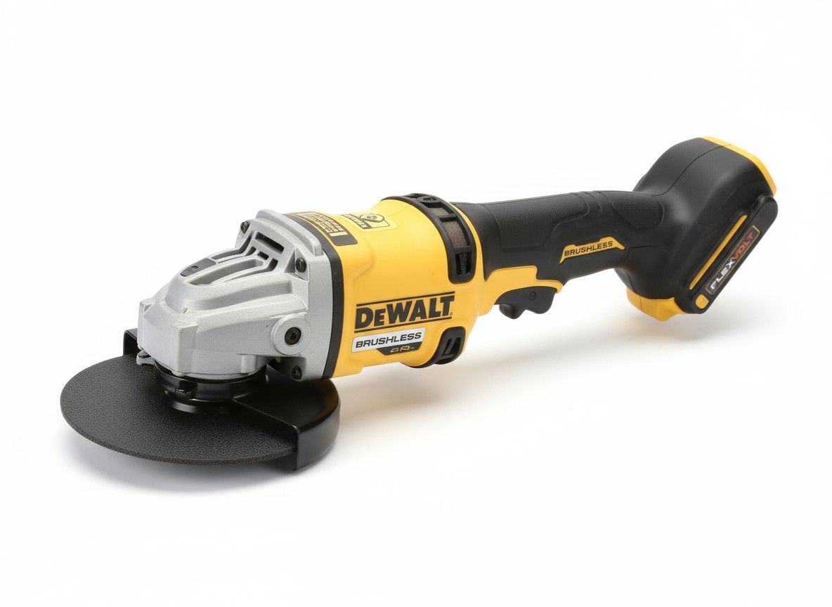 DeWalt FLEXVOLT 60V MAX Cordless Brushless 4.5 in. to 6 in. Small Angle Grinder with Kickback Brake (Tool Only)