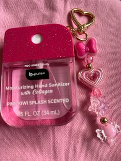 Hand sanitizer keychains