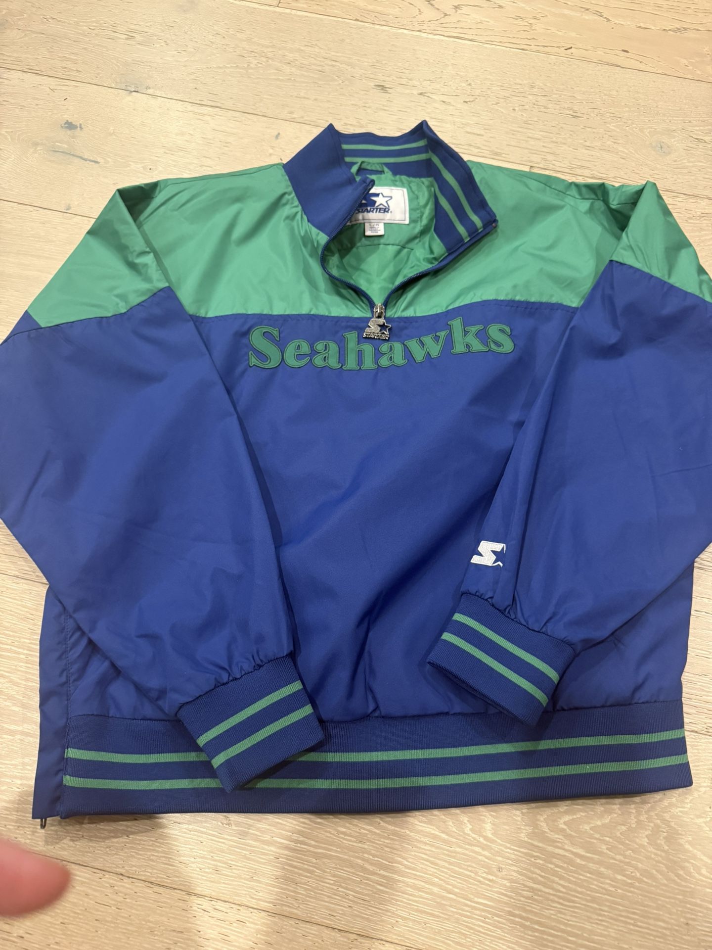 Seahawks Retro Windbreaker