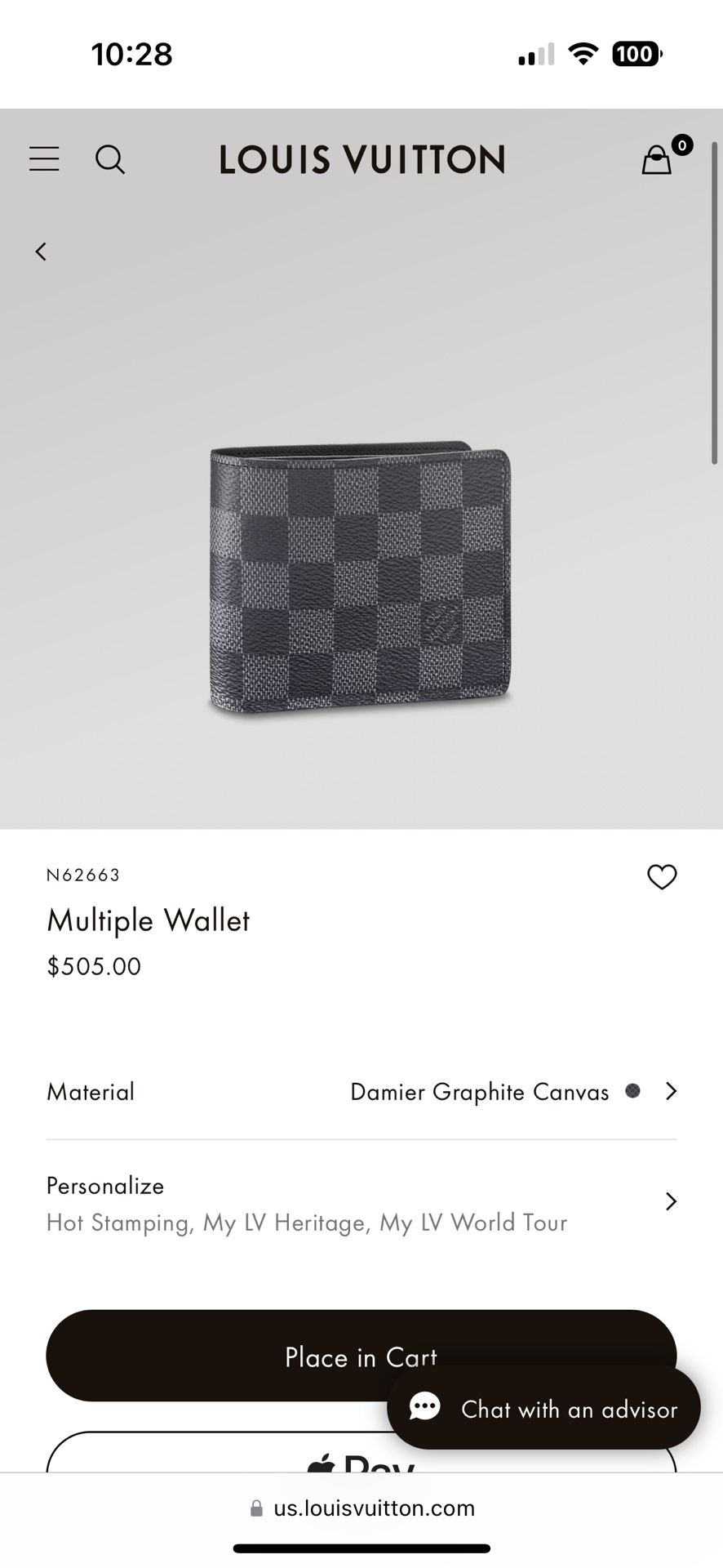 Louis Vuitton Damier infini Multiple Wallet for Sale in Seattle, WA -  OfferUp