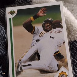 Baseball Upper Deck 1991 card 154 Barry Bonds Cash porch pickup Redmond