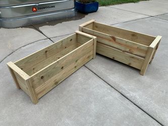 Custom Handmade wooden planter box