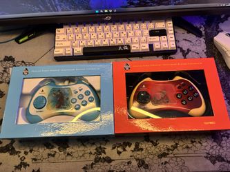 Street Fighter 15th Anniversary PS2 Controllers Open Box