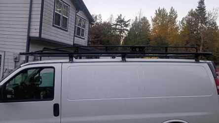 Full size van ladder rack