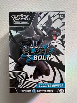 Black Bolt Pokemon booster bundle