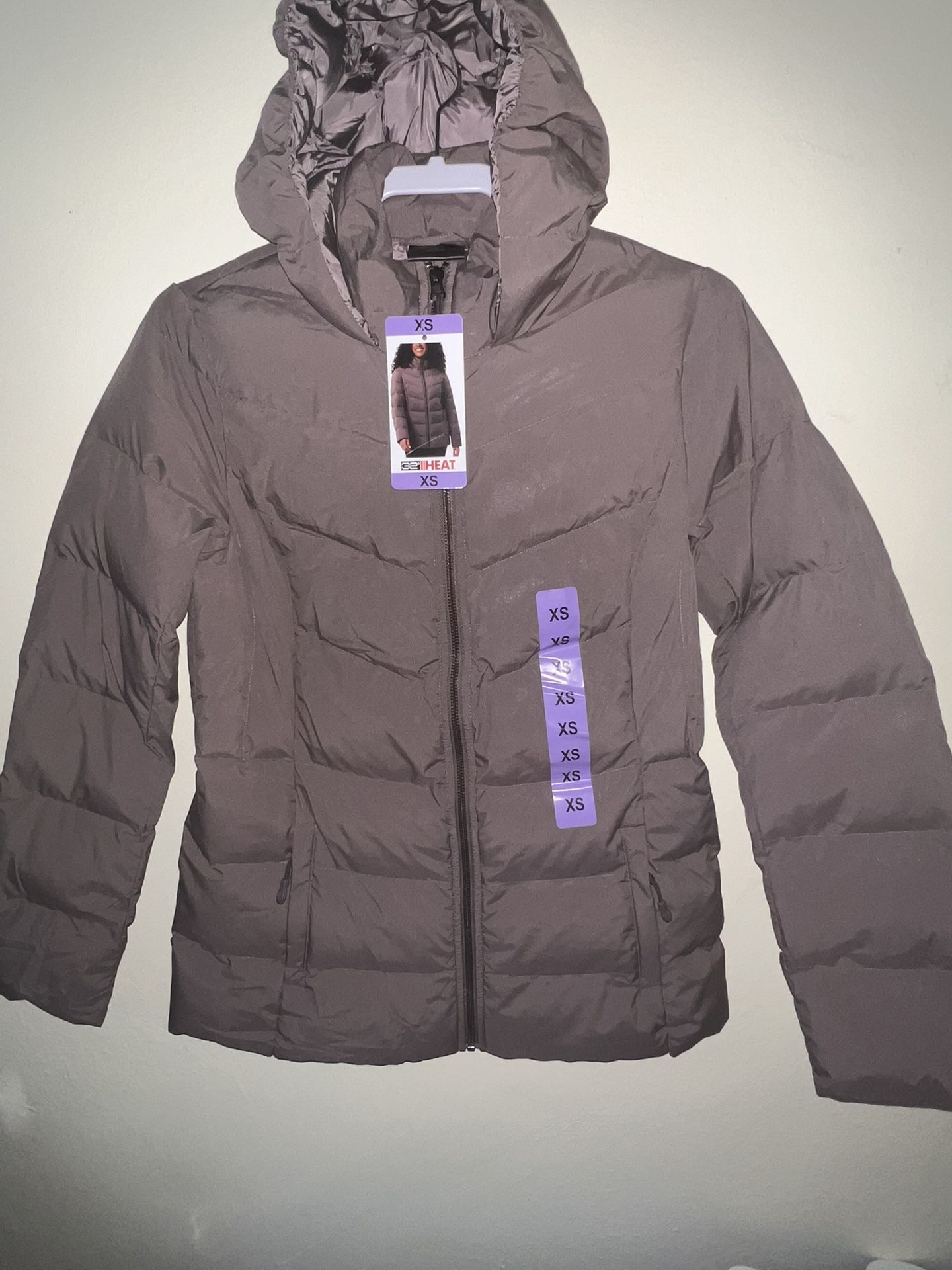 The 32 Degrees Heat Women's Full Zip Winter Hoodie Jacket