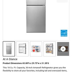 Amana Refrigerator 