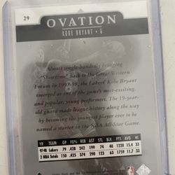Kobe Bryant Card