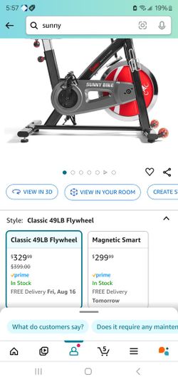 Sunny Indoor Exercise Bike