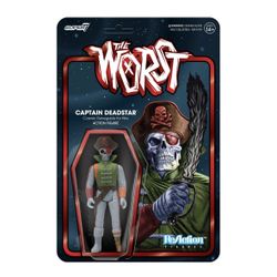 "The Worst Captain Deadstar 3.75"" Action Figure with Accessory Collectible Toy"